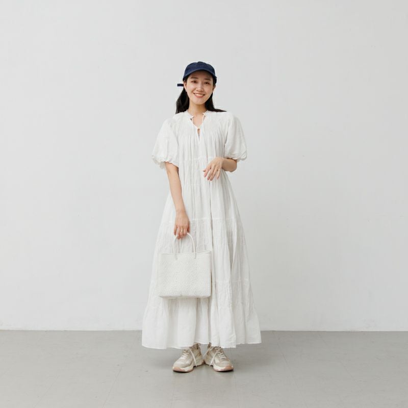 MERCADO BAG - ROMBO - White (XS) | Letra｜レトラ公式通販