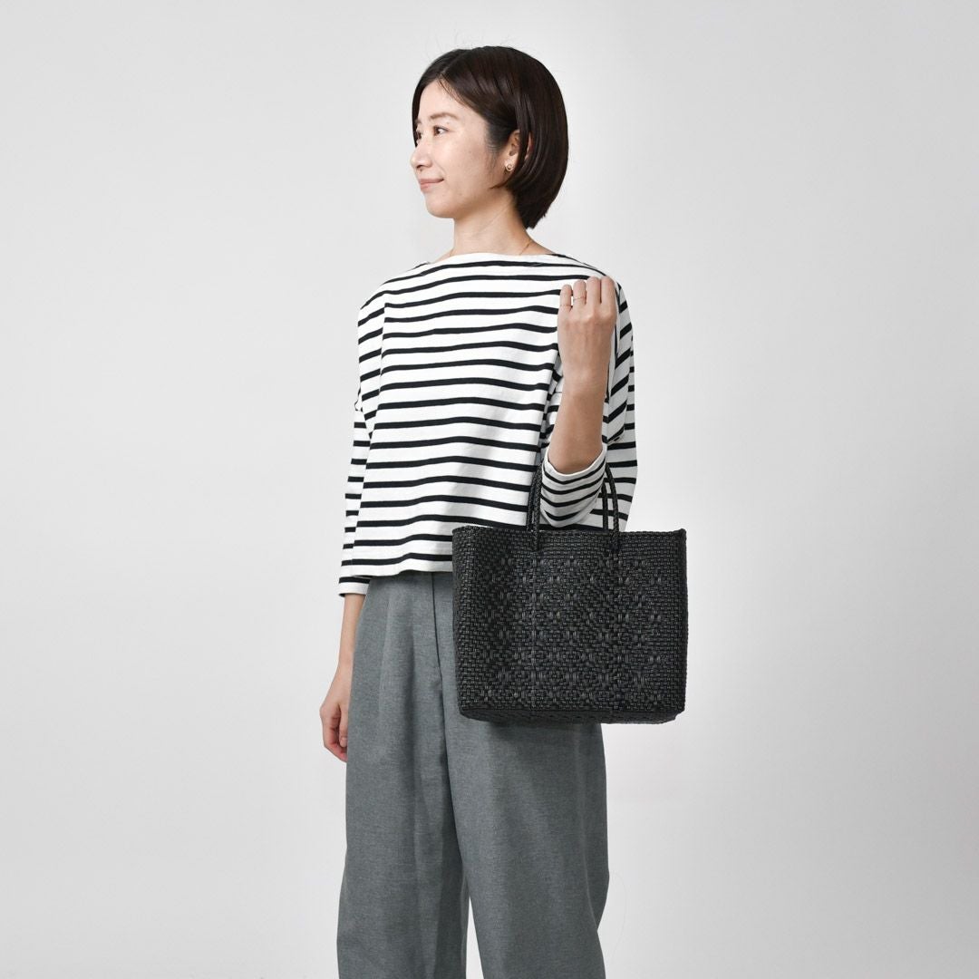MERCADO BAG - ROMBO - Black (XS) | Letra｜レトラ公式通販