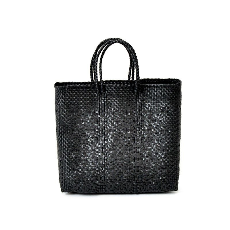 レトラ　Letra　ESPIGA　黒メルカドバッグ　Мサイズ MERCADO BAG - ESPIGA - Black (S) | Letra｜レトラ公式通販
