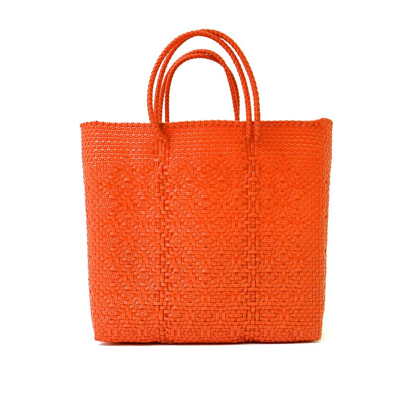 MERCADO BAG - ROMBO - Orange (M) | Letra｜レトラ公式通販