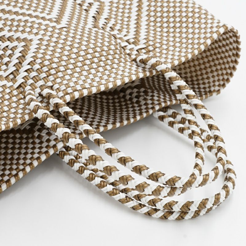 MERCADO BAG - CANGREJO - Gold / White (S) | Letra｜レトラ公式通販