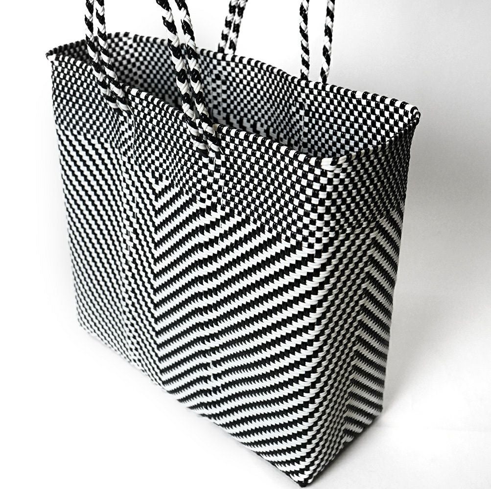 MERCADO BAG - ESPIGA - White / Black (M) | Letra｜レトラ公式通販