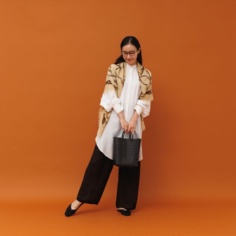 MERCADO BUCKET - Black (SHORT HANDLE) | Letra｜レトラ公式通販