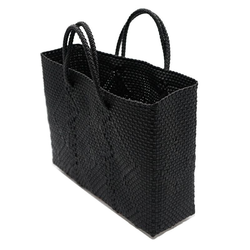 Letra レトラ メルカドバッグ CANGREJO Black MERCADO BAG - CANGREJO - SHORT STYLE - Black (SHORT S) | Letra