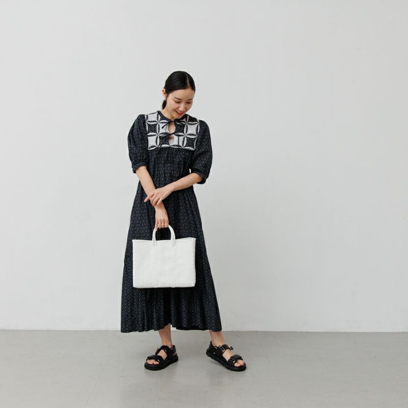 MERCADO BAG - CANGREJO - SHORT STYLE - White (SHORT S) | Letra