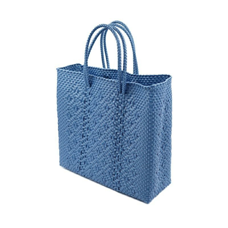 MERCADO BAG - ROMBO - Metallic Blue (S) | Letra｜レトラ公式通販