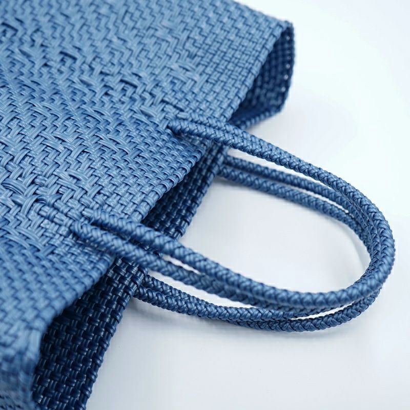 MERCADO BAG - ROMBO - Metallic Blue (S) | Letra｜レトラ公式通販