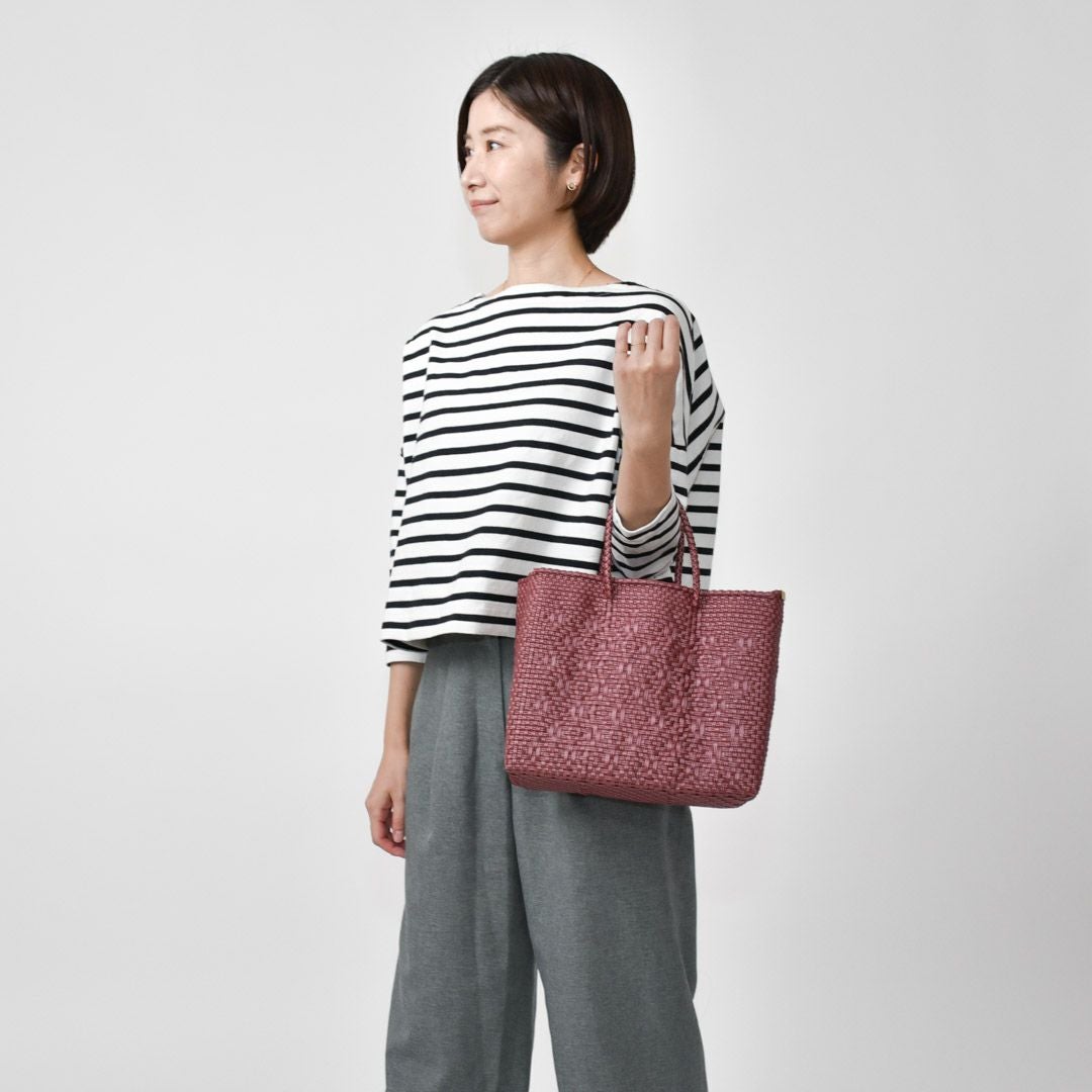 MERCADO BAG - ROMBO - Metallic Pink (XS) | Letra｜レトラ公式通販