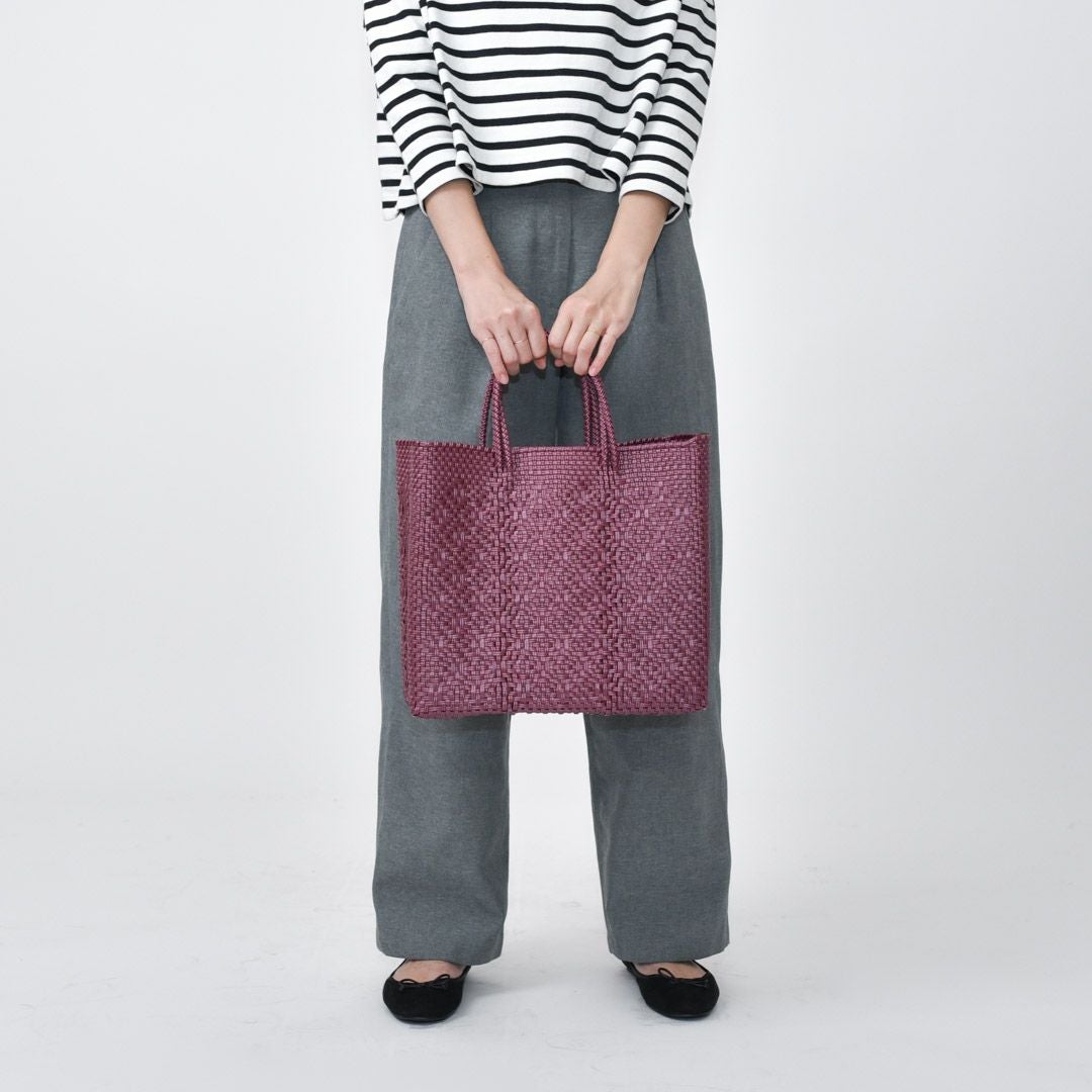MERCADO BAG - ROMBO - Metallic Pink (S) | Letra｜レトラ公式通販