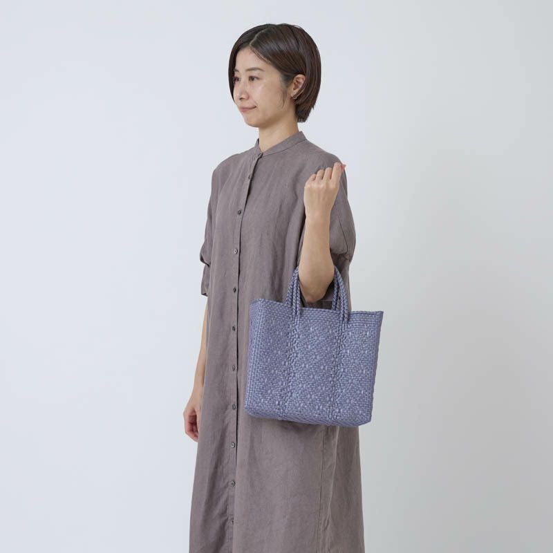 MERCADO BAG - ROMBO - Metallic Purple (XS) | Letra｜レトラ公式通販