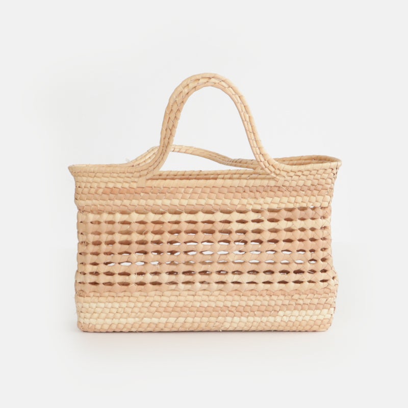 高級籐バック乱れ花 PALMA BAG MESH (M) | Letra｜レトラ公式通販