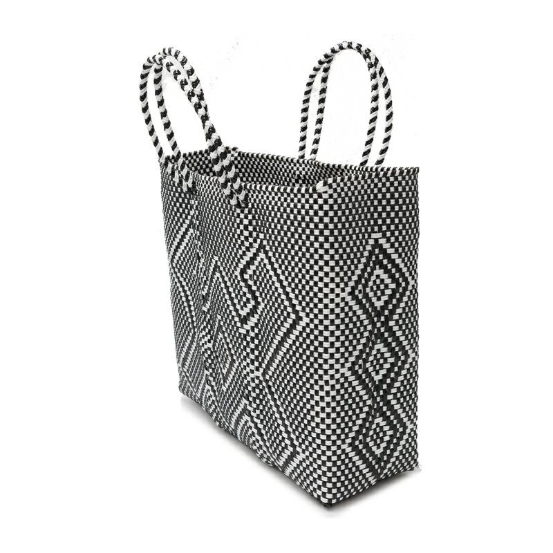 Letra MERCADO BAG ブラック/ホワイト MERCADO BAG - CANGREJO - Black / White (M) | Letra｜レトラ公式通販