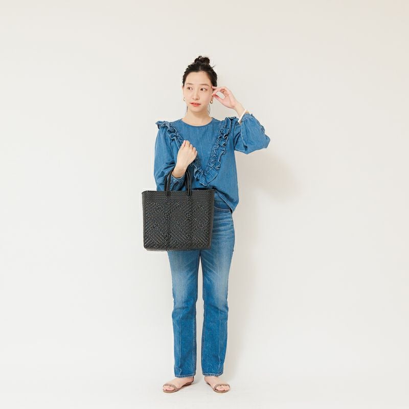 MERCADO BAG - TAPETE - Black (S) | Letra｜レトラ公式通販