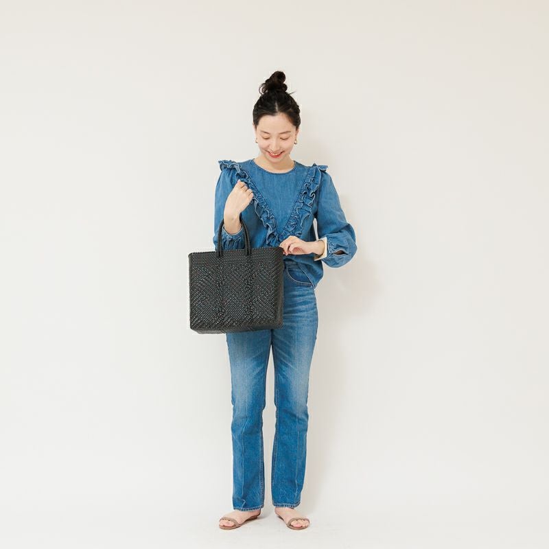 MERCADO BAG - TAPETE - Black (S) | Letra｜レトラ公式通販
