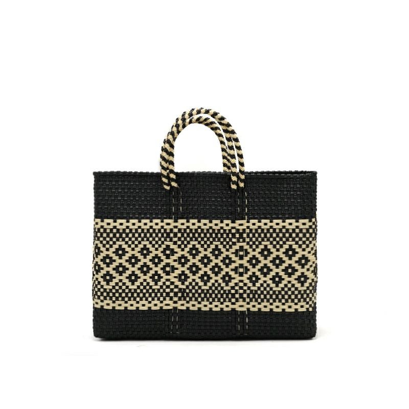 バッグ Mirei MERCADO BAG - MIMOSA - Black / Cream (SHORT S) | Letra｜レトラ公式通販