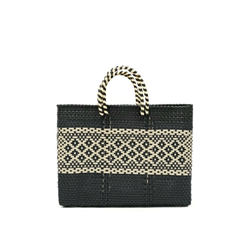 MERCADO BAG - MIMOSA - Black / Cream (SHORT S) | Letra｜レトラ公式通販