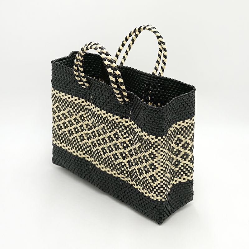 MERCADO BAG - MIMOSA - Black / Cream (SHORT S) | Letra｜レトラ公式通販