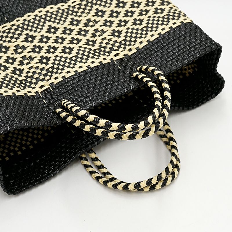 MERCADO BAG - MIMOSA - Black / Cream (SHORT S) | Letra｜レトラ公式通販
