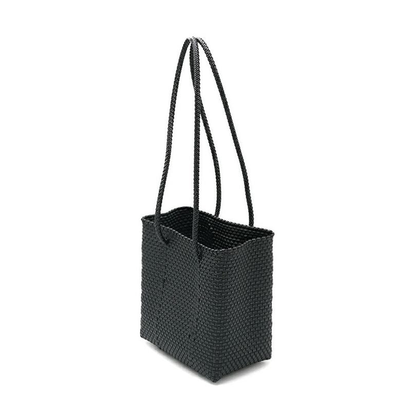 MERCADO BUCKET SLIM STYLE - PLAIN / Black - (LONG HANDLE) | Letra