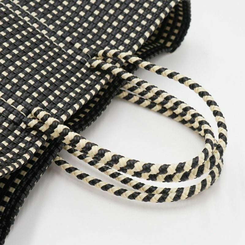 MERCADO BAG - MINI CHECK - Black / Cream (S) | Letra｜レトラ公式通販