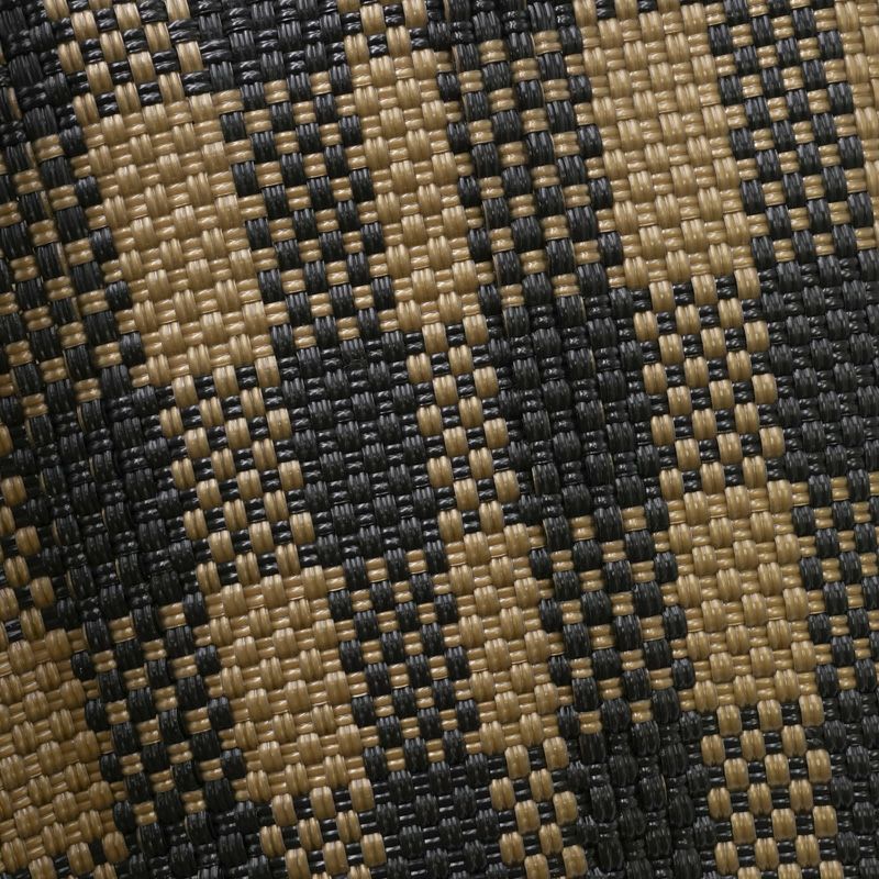 MERCAD BAG BOAT STYLE - GINGHAM - Black / Gold - | Letra｜レトラ