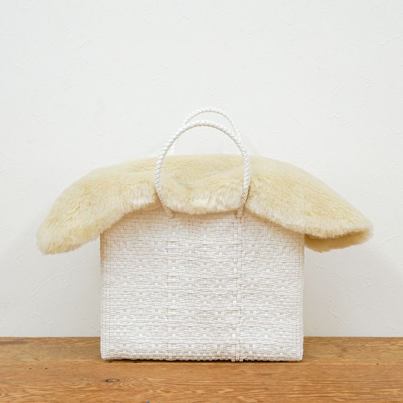 ECO FUR BAG COVER -Black - | Letra｜レトラ公式通販