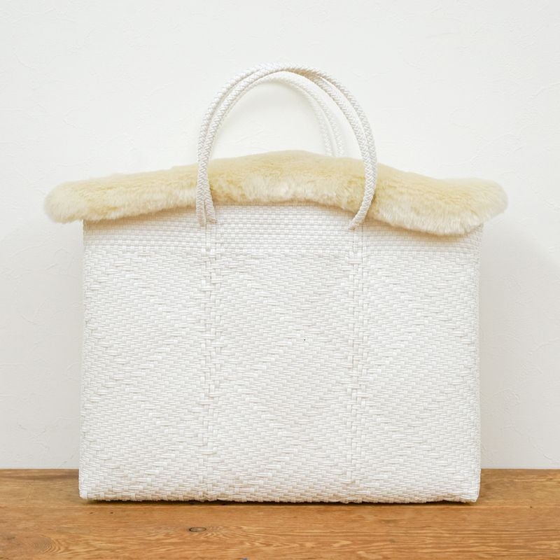 ECO FUR BAG COVER -Black - | Letra｜レトラ公式通販
