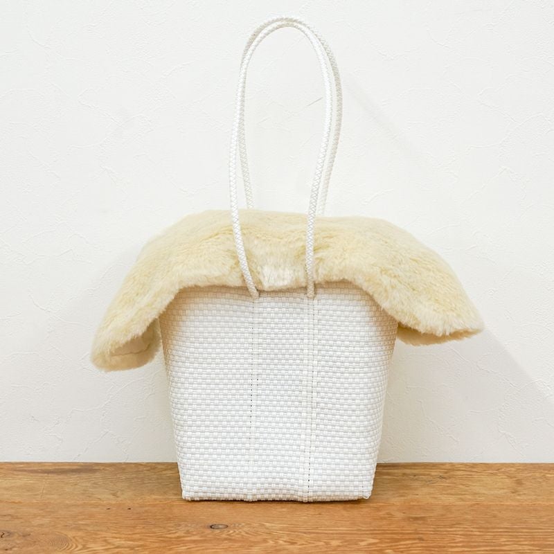 ECO FUR BAG COVER -Black - | Letra｜レトラ公式通販