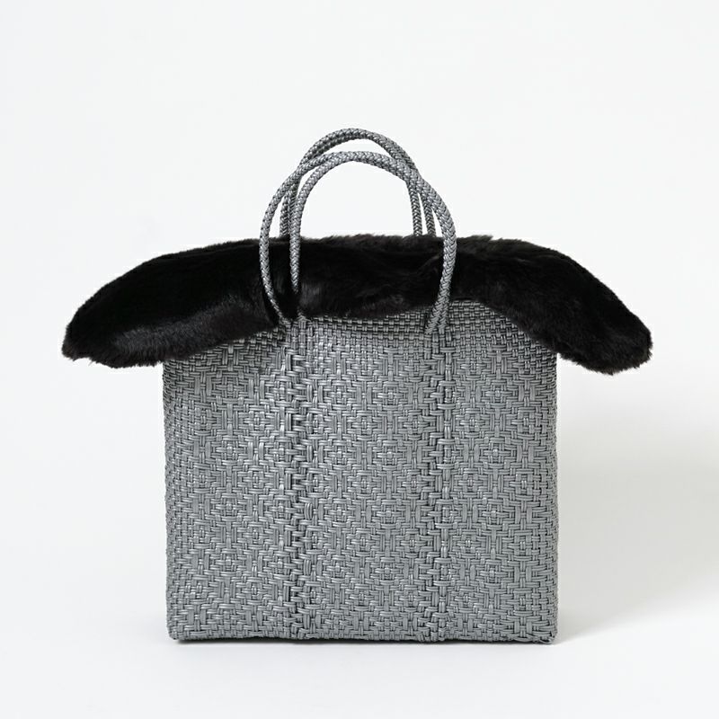 ECO FUR BAG COVER -Black - | Letra｜レトラ公式通販