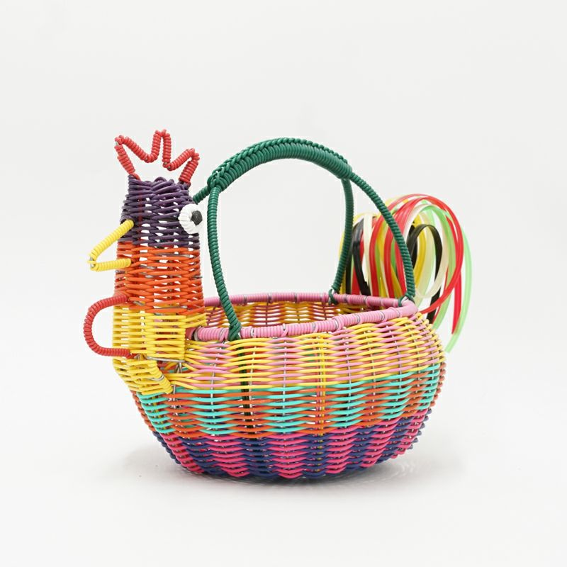 CANASTA - CHICKEN BASKET - Purple Head - 04 (S) | Letra｜レトラ