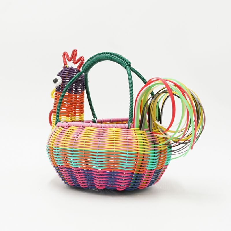 CANASTA - CHICKEN BASKET - Purple Head - 04 (S) | Letra｜レトラ