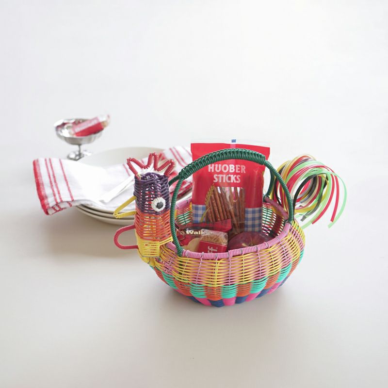 CANASTA - CHICKEN BASKET - Purple Head - 04 (S) | Letra｜レトラ