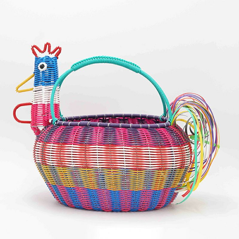 CANASTA - CHICKEN BASKET - Blue Head - 02 (L) | Letra｜レトラ公式通販