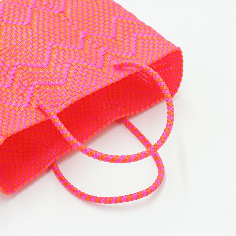 MERCADO BAG - PLAYA - Orange / Pink (XS) | Letra｜レトラ公式通販