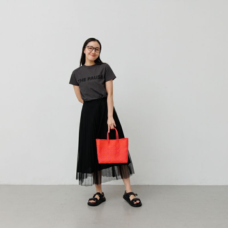 MERCADO BAG - PLAYA - Orange / Pink (XS) | Letra｜レトラ公式通販