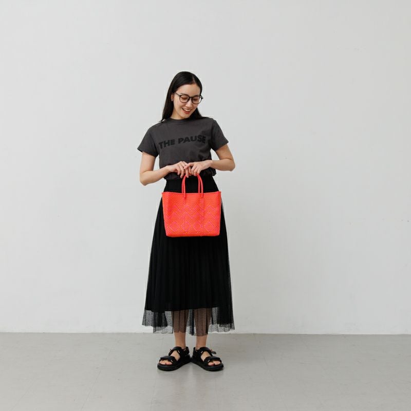 MERCADO BAG - PLAYA - Orange / Pink (XS) | Letra｜レトラ公式通販