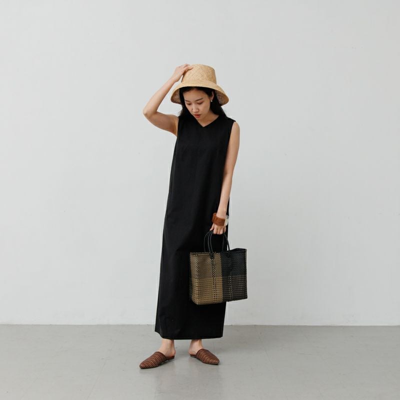 MERCADO BAG - ARENA - ブラック / ゴールド　Sサイズ MERCADO BAG - ARENA - Black / Gold (S) | Letra｜レトラ公式通販