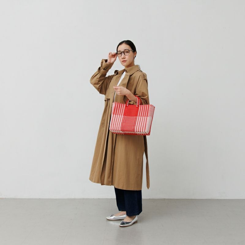 MERCADO BAG - DICE - Red / White (SHORT S) | Letra｜レトラ公式通販