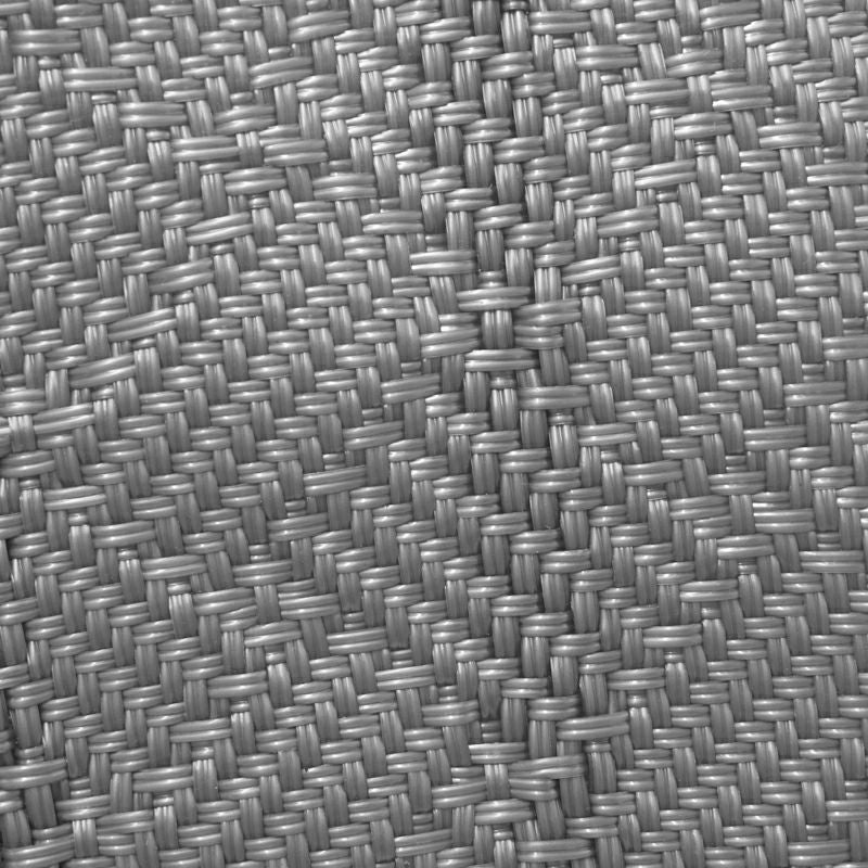 MERCADO BAG - TAPETE SOLID - LONG HANDLE - Silver (M) | Letra