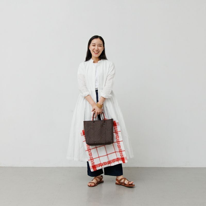 MERCADO BAG - TAPETE SOLID - Brown (S) | Letra｜レトラ公式通販