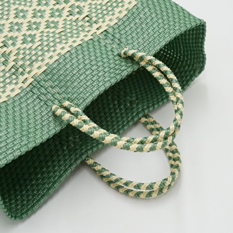 【値下げ/4日まで】東レアローズ静岡 バックパック 新品 未開封 MERCADO BAG - MIMOSA - Metallic Green / Cream (SHORT S) | Letra