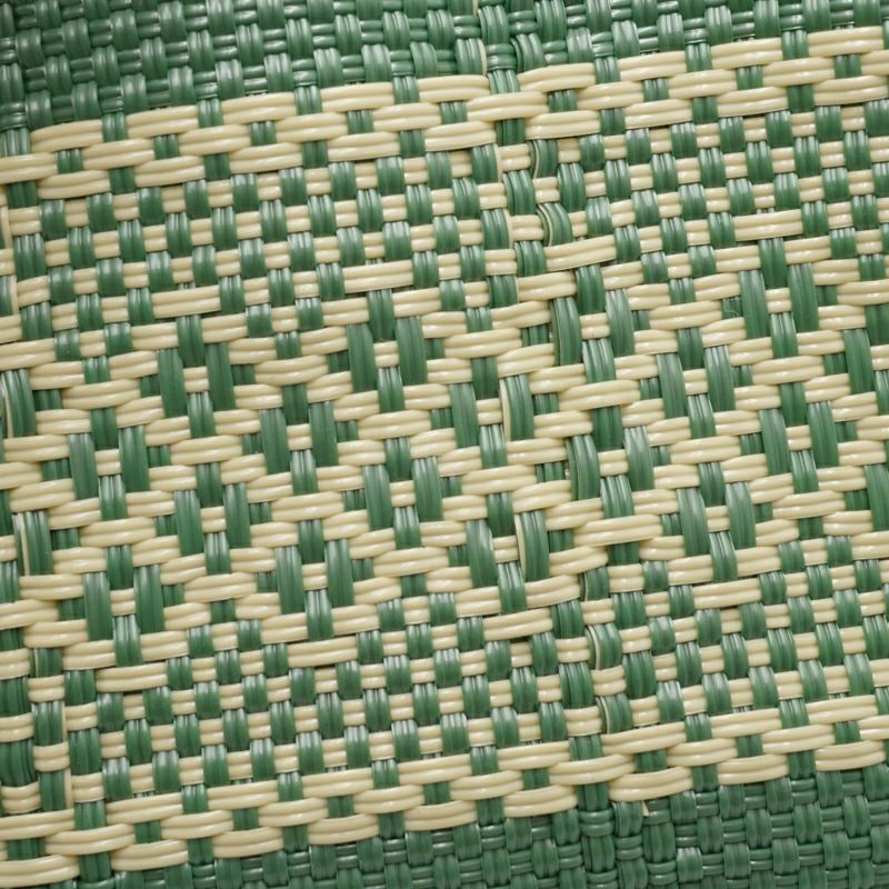 MERCADO BAG - MIMOSA - Metallic Green / Cream (SHORT S) | Letra