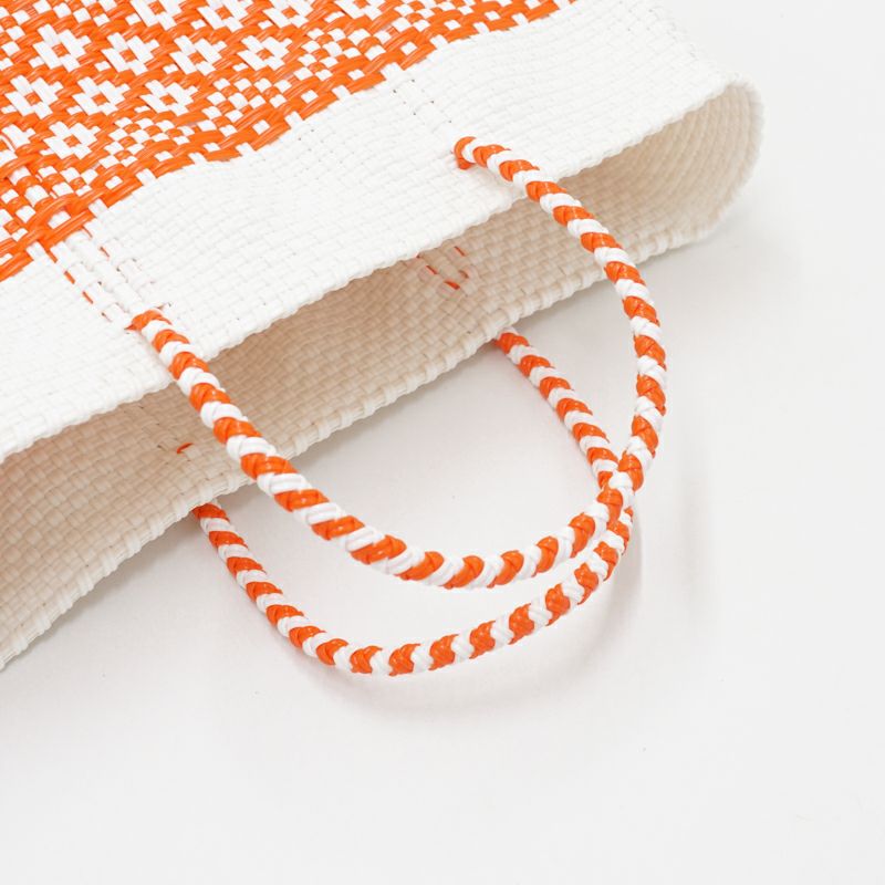 MERCADO BAG - MIMOSA - White / Orange (SHORT XS) | Letra｜レトラ