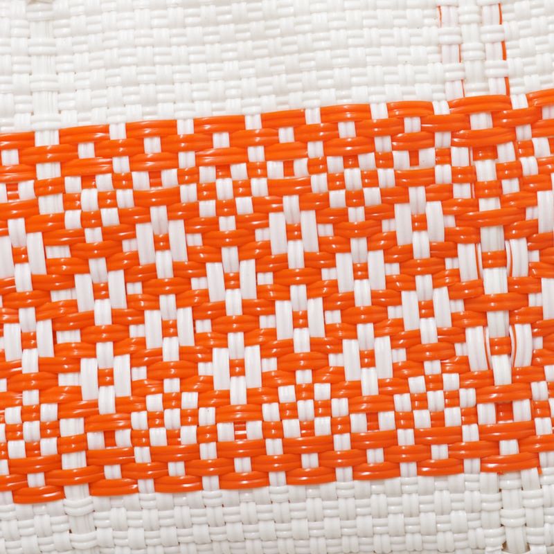 MERCADO BAG - MIMOSA - White / Orange (SHORT XS) | Letra｜レトラ