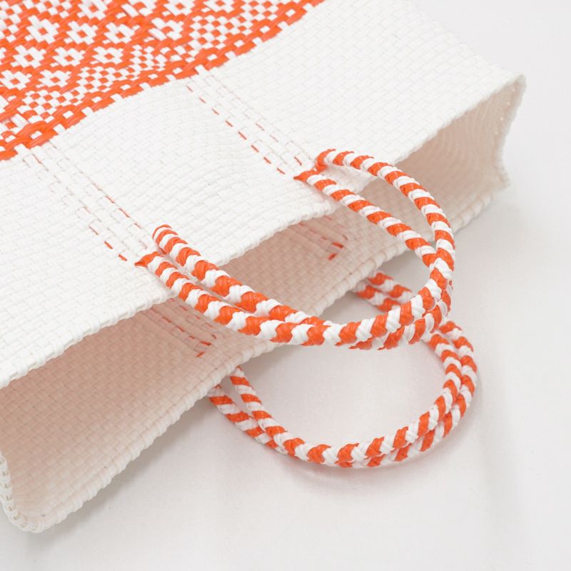 MERCADO BAG - MIMOSA - White / Orange (SHORT S) | Letra｜レトラ