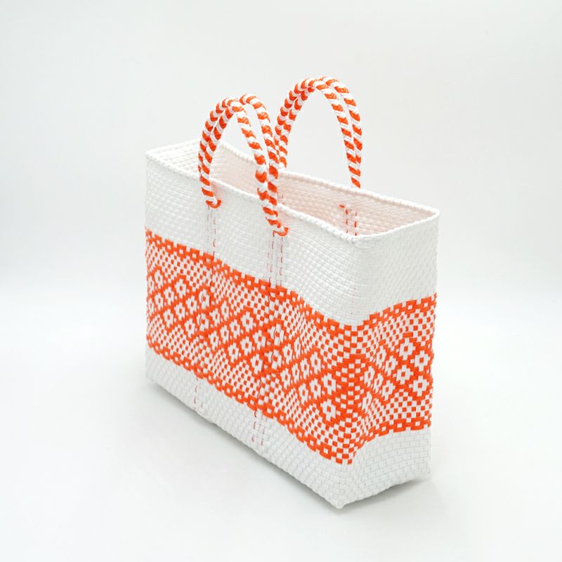 MERCADO BAG - MIMOSA - White / Orange (SHORT S) | Letra｜レトラ