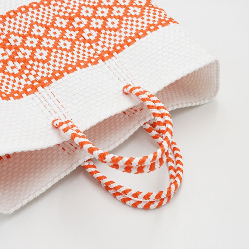 MERCADO BAG - MIMOSA - White / Orange (SHORT S) | Letra｜レトラ