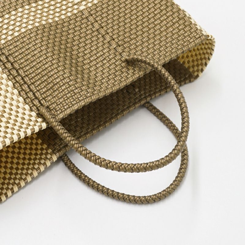 MERCADO BAG - CROSS LINE - Gold / Cream (SHORT XS) | Letra｜レトラ