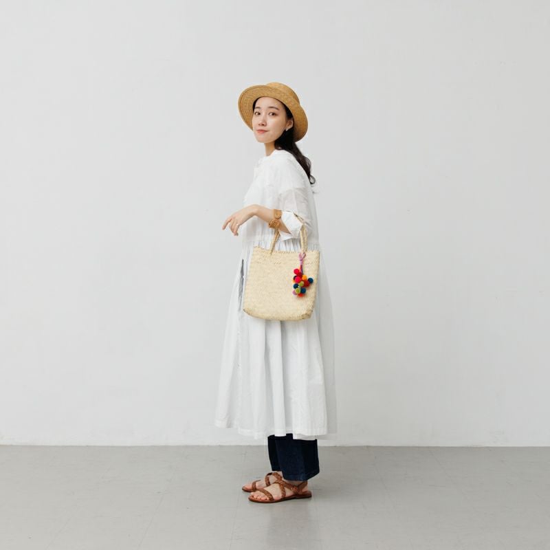 INDIA POMPON CHARM - White - | Letra｜レトラ公式通販