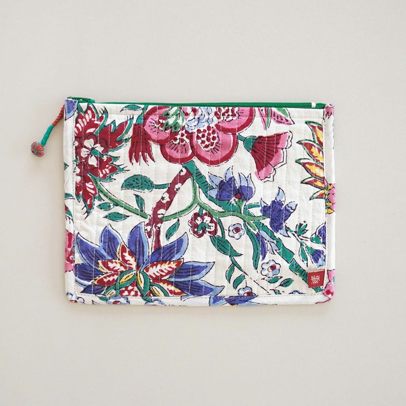 ANOKHI from INDIA FLAT POUCH - D - | Letra｜レトラ公式通販